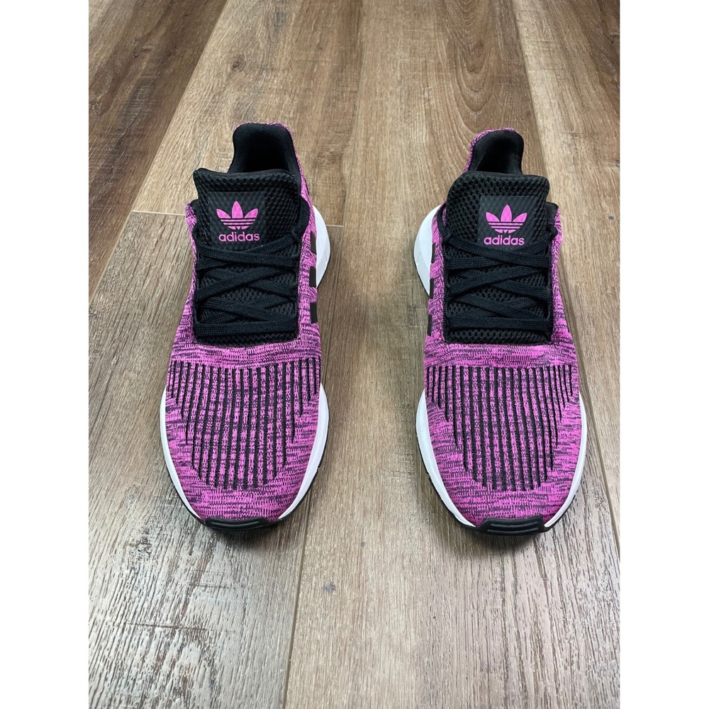 adidas Swift Run Shock Pink Black Youth Size 6 Sneakers EE7021 Running Shoes